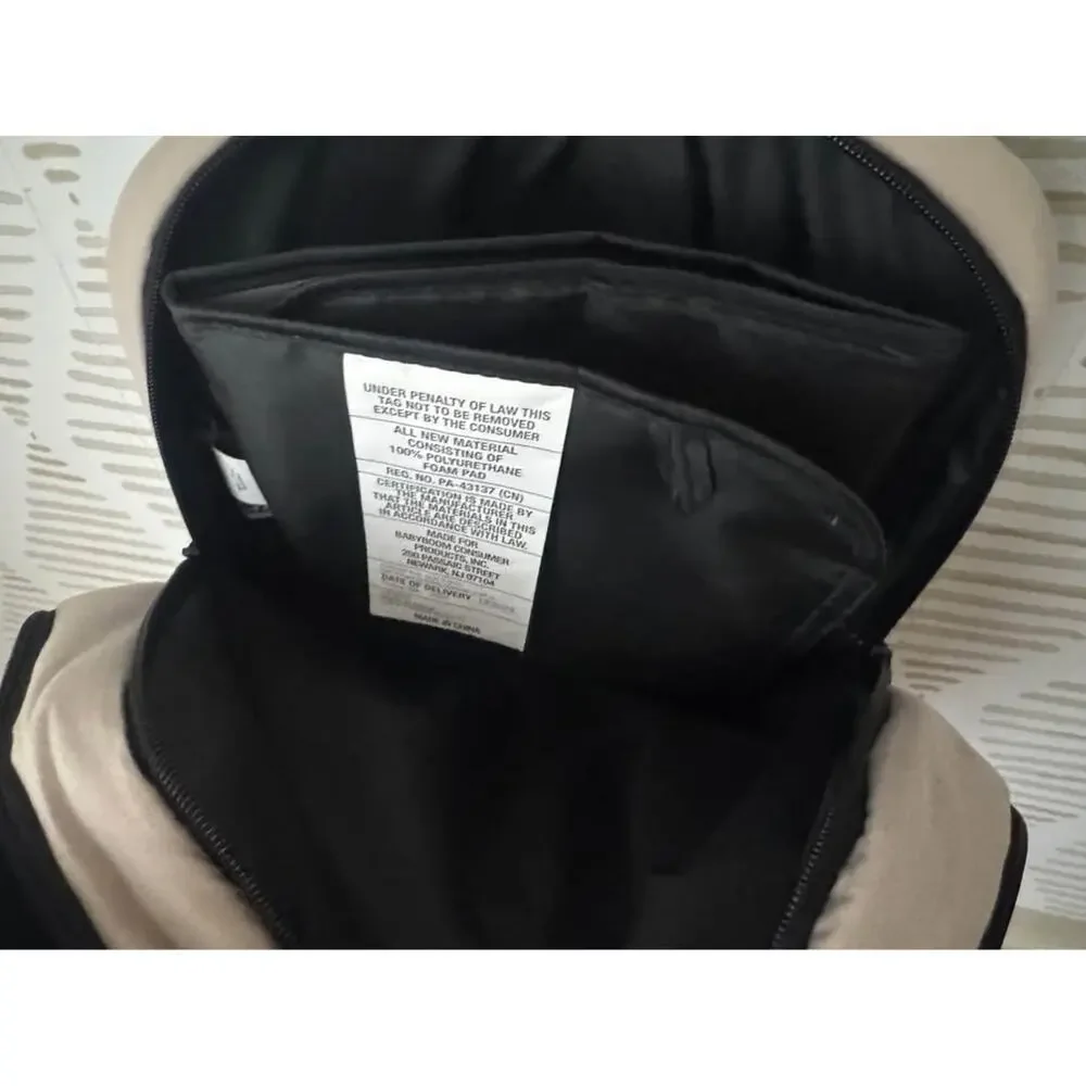 Baby Brezza Quilted Puffer Backpack Diaper Bag - Taupe